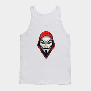 Remember Remember The 5th Of November, Guy Fawkes Night, Anonymous Tank Top